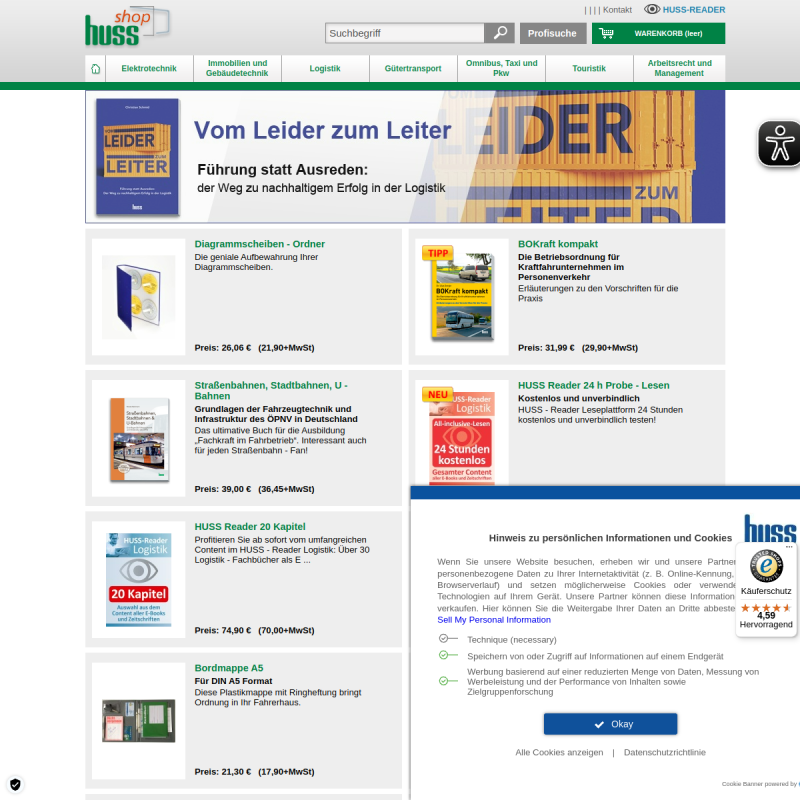 HUSS-Shop